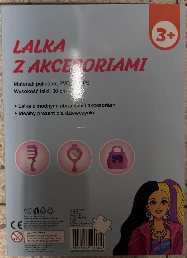 Bambola di Plasic «Lalka z akcesoriami» — foto 2 dell'alert SR/02054/26