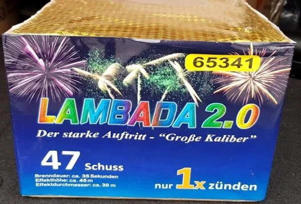 Fuochi d'artificio «Lambada 2.0» — foto 1 dell'alert A12/0016/19