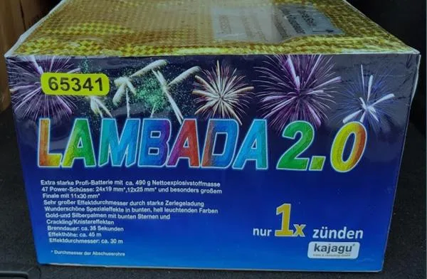 Fuochi d'artificio «Lambada 2.0» — foto 4 dell'alert A12/0016/19