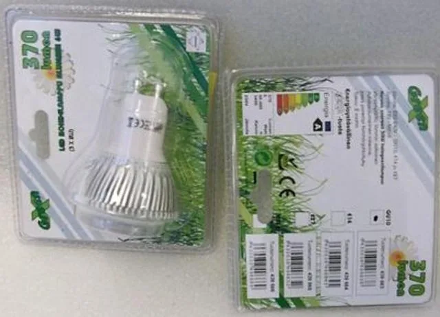 Lampada a LED "Green X" & #13; & #13; — foto 2 dell'alert A12/0852/12