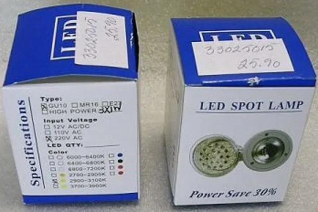 Lampada a LED "LED Spot Lamp" &amp; #13; &amp; #13; — foto 2 dell'alert 0664/12