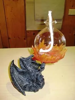 Lampada a olio sotto forma di drago — foto 1 dell'alert 0108/08