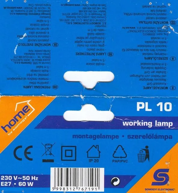 Lampada da lavoro portatile 
 & #13; — foto 2 dell'alert 1040/11