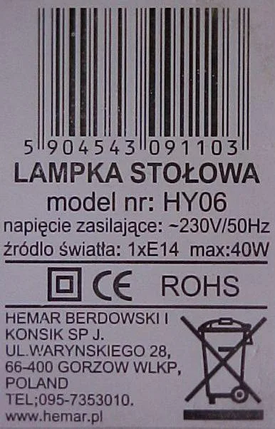 Lampada da scrivania in ceramica — foto 1 dell'alert 1424/08