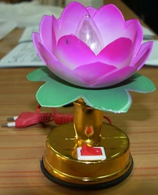 Lampada da tavolo "Lotus lamp" & #13; & #13; — foto 2 dell'alert A12/0843/12