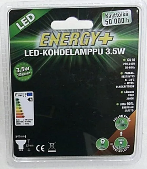 Lampada del LED (GU10) &amp; #13; — foto 2 dell'alert 0125/11