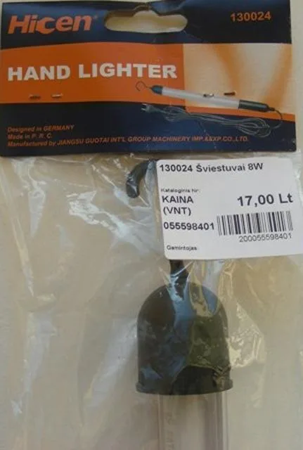 Lampada "Hand Lighter" &amp; #13; &amp; #13; — foto 2 dell'alert 0068/12