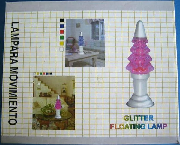 Lampada lavica – Lampada galleggiante Glitter — foto 1 dell'alert 1291/08