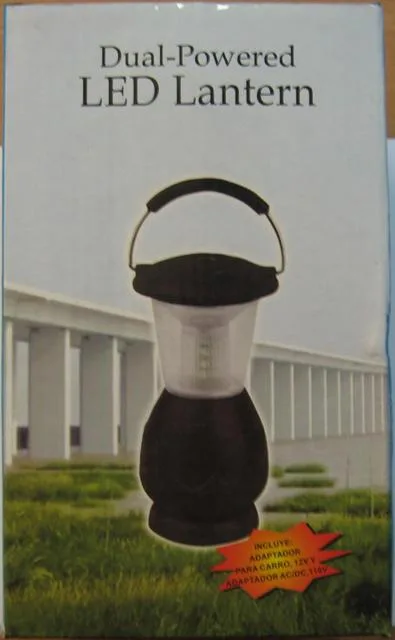Lampada portatile "Dual-Powered LED Lantern" — foto 2 dell'alert A12/0939/12