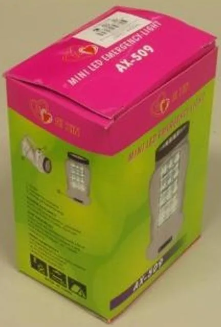 Lampada portatile "Mini luce di emergenza LED" & #13; & #13; — foto 1 dell'alert 0054/11