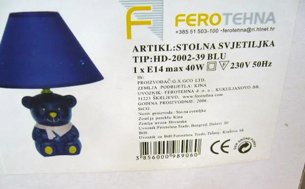 Lampada portatile per bambini — foto 3 dell'alert 0677/08