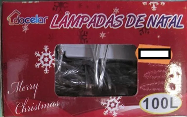 Catena di illuminazione & #13; & #13; «Lâmpadas de Natal» — foto 2 dell'alert A12/0225/13