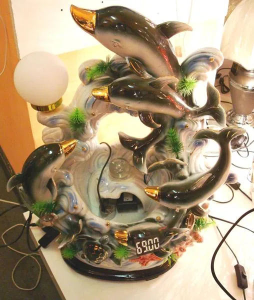 Lampade decorative a forma di delfini — foto 3 dell'alert 0832/08