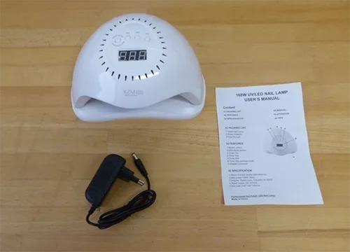 Lampada UV del chiodo «Lampe ongles Gel, 168W UV LED Séchoirs à ongles 4 Minuteries 10/30/60/995 avec Capteur a…» — foto 1 dell'alert SR/01210/25