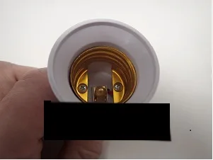 Supporto della lampada «Lampholder adapter E14 naar E27» — foto 2 dell'alert A12/01636/22