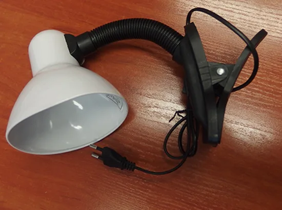 Lampada portatile «Lampka CLIPS NEW» (EVG)