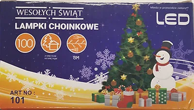Catena di illuminazione «Lampki Choinkowe 100» — foto 1 dell'alert A12/01813/22