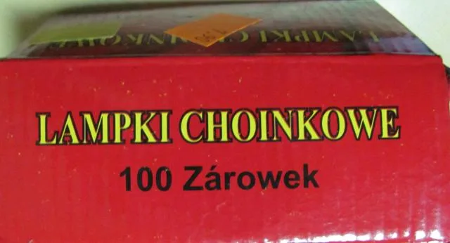 Catena di illuminazione & #13; & #13; «Lampki Choinkowe 100 Zarówek» — foto 1 dell'alert A12/0020/13