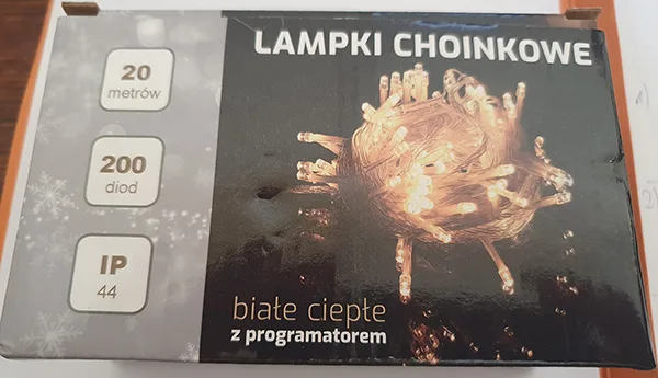 Catena di illuminazione «Lampki choinkowe» — foto 1 dell'alert A12/00967/23