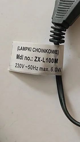 Catena di illuminazione a LED «Lampki choinkowe» — foto 3 dell'alert A12/02646/23