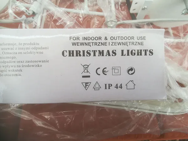 Catena di illuminazione a LED «LAMPKI CHOINKOWE / CHRISTMAS LIGHTS» — foto 7 dell'alert A12/00728/22
