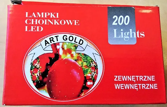 Catena di illuminazione «LAMPKI CHOINKOWE LED» — foto 1 dell'alert A11/00041/23
