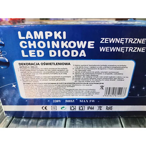 Catena di illuminazione «LAMPKI CHOINKOWE LED DIODA» — foto 2 dell'alert SR/01068/25