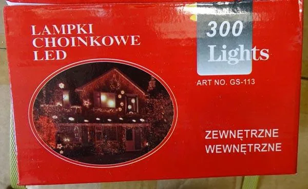 Catena di illuminazione a LED «Lampki choinkowe LED» (Unknown)