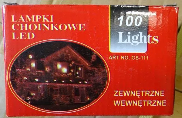 Catena di illuminazione a LED «Lampki choinkowe LED» (Unknown)