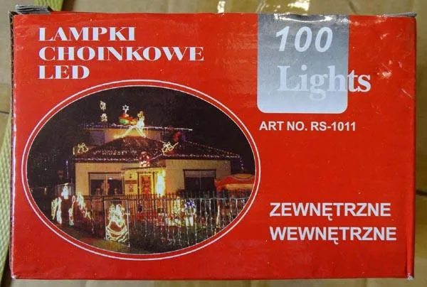 Catena di illuminazione a LED «Lampki choinkowe LED» (Unknown)