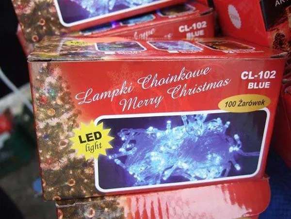 Catena di illuminazione «Lampki Choinkowe - Merry Christmas» — foto 1 dell'alert A12/0743/15