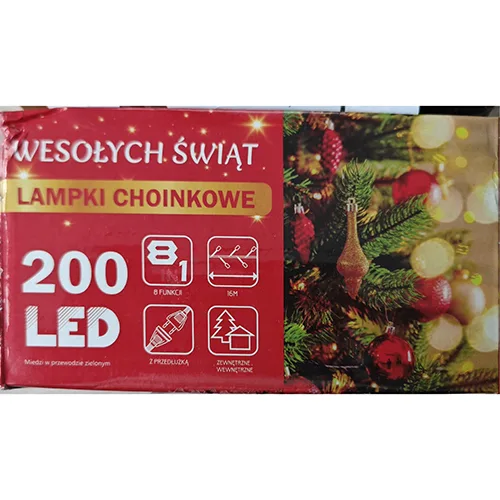 Catena di illuminazione «Lampki choinkowe» — foto 1 dell'alert SR/02352/25