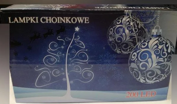 Catena di illuminazione «LAMPKI CHOINKOWE» — foto 2 dell'alert A12/0708/17