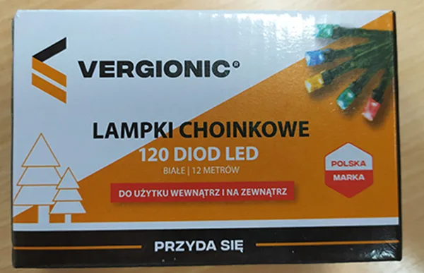 Catena di illuminazione «Lampki choinkowe» (VERGIONIC)
