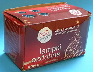 Catena di illuminazione «lampki ozdobne» — foto 2 dell'alert A12/00925/21