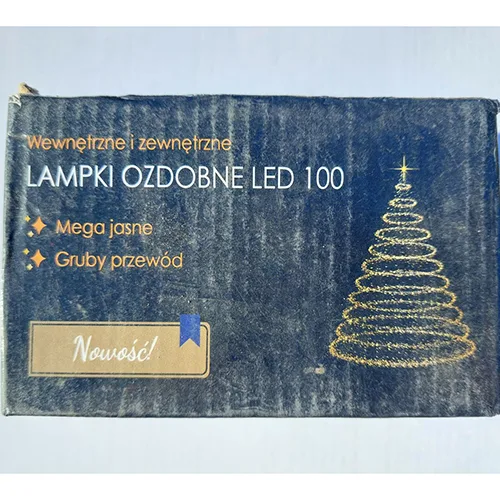 Catena di illuminazione «LAMPKI OZDOBNE LED 100 (LAMPKI CHOINKOWE - on the label)»