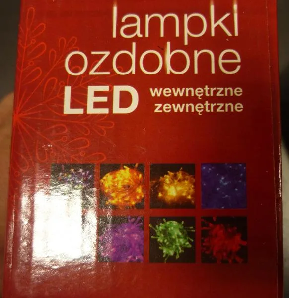 Catena di illuminazione a LED «Lampki ozdobne LED» — foto 4 dell'alert A12/0077/19