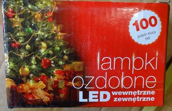 Catena di illuminazione a LED «Lampki ozdobne LED» — foto 1 dell'alert A12/1250/19