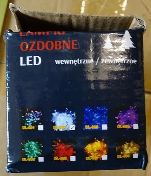 Catena di illuminazione a LED «Lampki ozdobne LED» — foto 3 dell'alert A12/1251/19