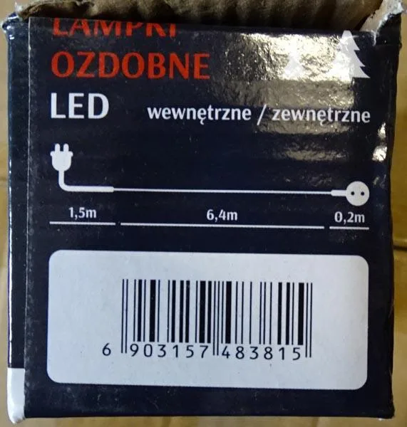 Catena di illuminazione a LED «Lampki ozdobne LED» — foto 4 dell'alert A12/1251/19
