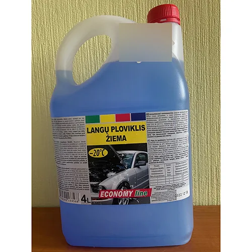 Liquido di lavaggio del parabrezza dell'automobile «LANGŲ PLOVIKLIS ŽIEMA -20°C ECONOMY line» — foto 1 dell'alert A12/00296/24