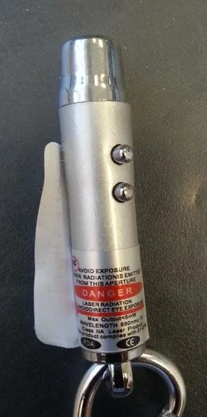 Puntatore laser «Lantern» — foto 3 dell'alert A12/0066/18