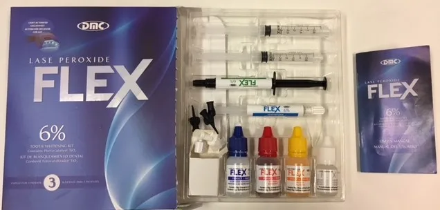 Kit sbiancamento denti «Lase Peroxide Flex 6 % Tooth whitening kit» — foto 4 dell'alert A12/00097/21