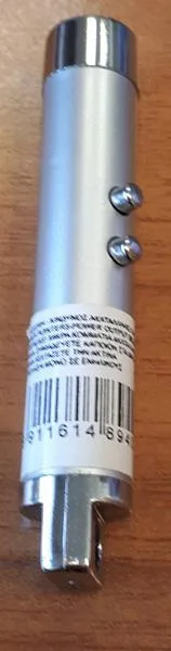Puntatore laser con luce LED «LASER & LED LIGHT» — foto 2 dell'alert A12/1406/18