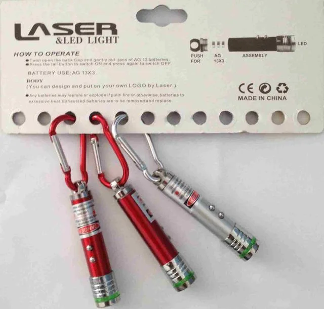 Puntatore laser «Laser & Led Light» — foto 2 dell'alert A12/1434/13