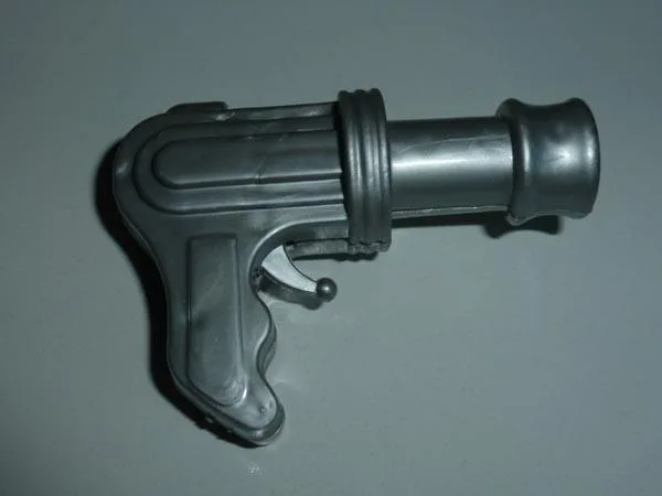 Pistola giocattolo con laser «LASER GUN» (MECH International)