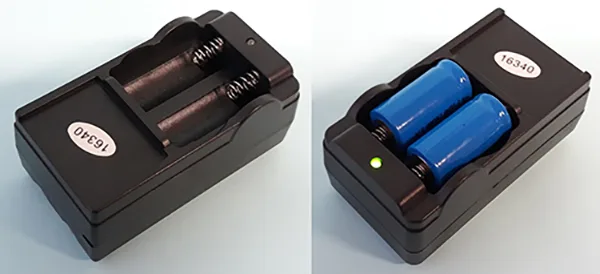 Puntatore laser con caricabatterie «LASER (on the packaging); Li thium battery charger (on the charger)» — foto 7 dell'alert A12/01832/20