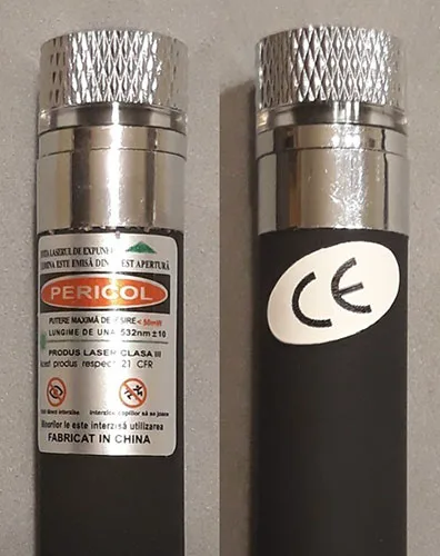 Puntatore laser «LASER POINTER» — foto 3 dell'alert A12/01329/21