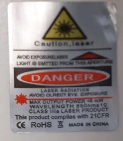 Puntatore laser «Laserpoiner» — foto 3 dell'alert A12/01425/21