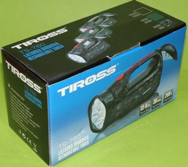Torcia ricaricabile «Latarka diodowa (Rechargeable torch)» — foto 3 dell'alert A12/1385/13